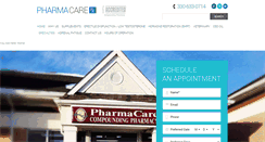 Desktop Screenshot of pharmacarerx.com